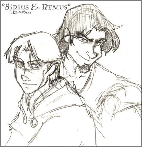 Sirius Remus Hp By Lberghol On Deviantart