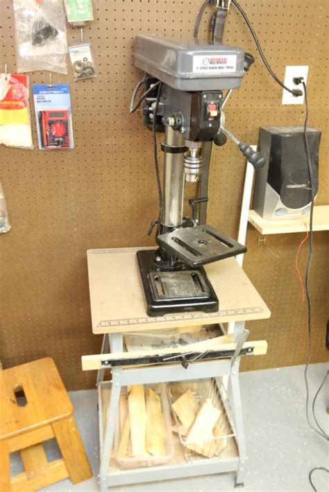 Item 3 Central Machinery 10 12 Speed Table Top Drill Press With
