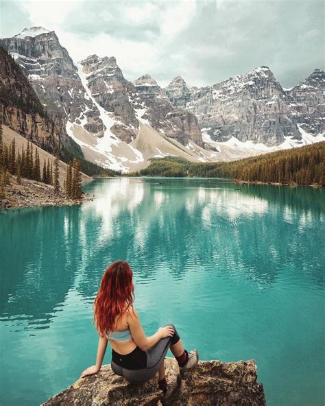 Moraine Lake Alberta Canada Parque Nacional