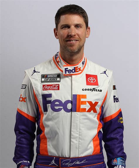 Nascar reacts to martinsville fight. Denny-Hamlin - MRN - Motor Racing Network