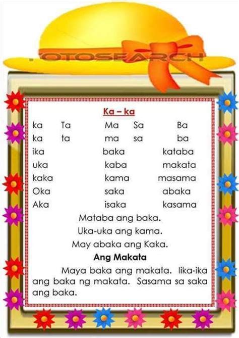 Marungko Approach Tagalog Reading Materials For Grade 1 Pdf