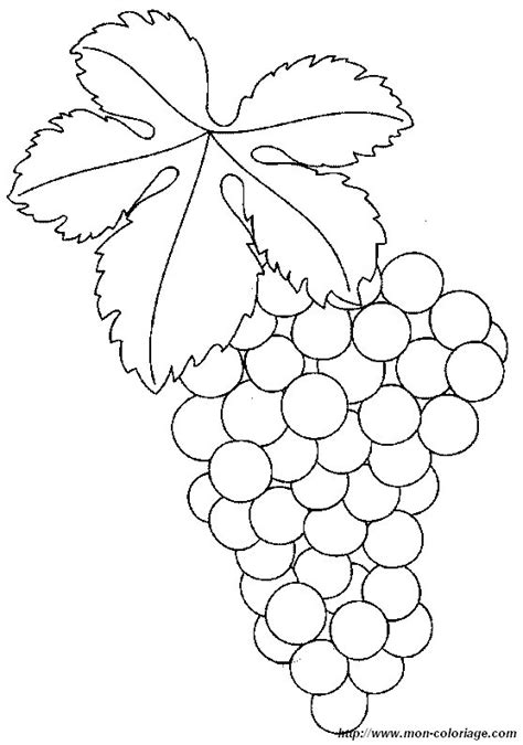 Un agneau, une maison israélite, les plaies en égypte. Coloriage de Fruits, dessin coloriage raisins à colorier