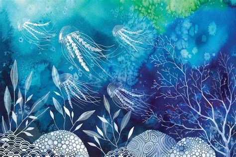 Sea Life Art Print By Ana Victoria Calderón Icanvas