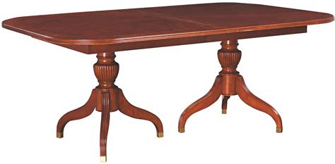 Cherry Grove Classic Antique Extendable Cherry Pedestal Dining Table