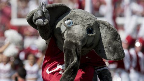 Big Al The Elephant For Alabama Crimson Tide