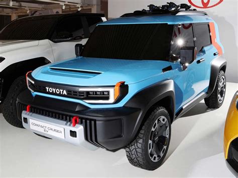 2024 Toyota Compact Cruiser Ev Takes Aim At Bronco Man Of Many
