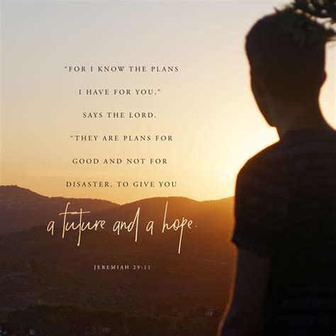 Jeremiah 2911 For I Know The Plans I Have For You” Declares The Lord