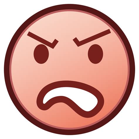 Angry Emoji  Transparent