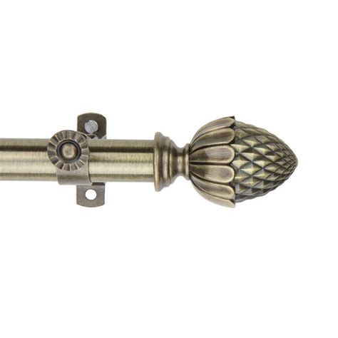 Buy the selected items together. Rod Desyne 66 in. - 120 in. Telescoping Curtain Rod Kit in ...