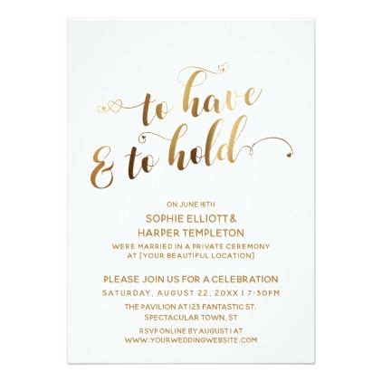 We did not find results for: Gold To Have and To Hold Post-Wedding Celebration ...