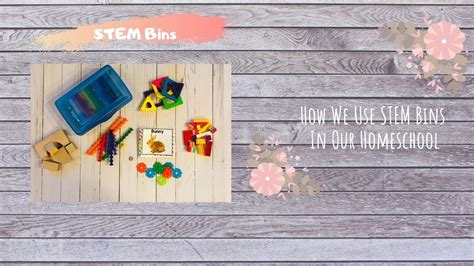Stem Bins How We Use Stem Bins In Our Homeschool Homeschool Mom