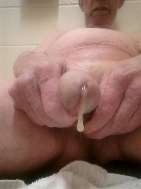Close Up Grandpa Cum Massaging My Mature Cock And Balls Xhamster