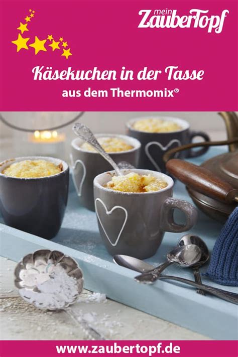 Dieser pinnwand folgen 275 nutzer auf pinterest. Käsekuchen in der Tasse - Rezept für den Thermomix®