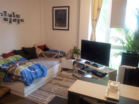 Betten mit beinen, selbst wenn die ganz kurz sind, wirken leichter und sind darum besser für kleine räume geeignet. Wohn Schlafraum Ideen | Schlafzimmer einrichten, Wohn ...