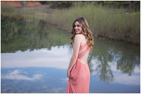 Kylie Del Oro High School Spring Senior Portraits In Newcastle And