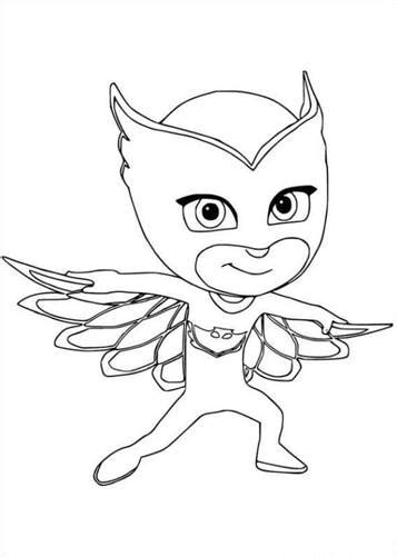 Kids-n-fun.com | 20 coloring pages of PJ Masks