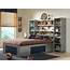 Hillsdale Furniture Full Size Storage Bed 1178472STGWP Silver And Navy 
