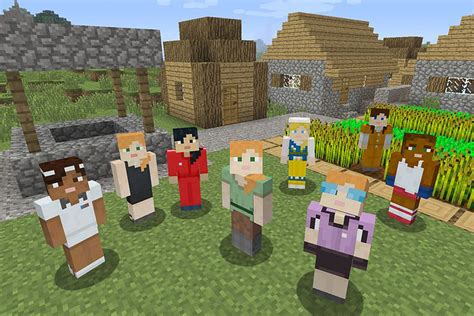 Minecraft For Consoles To Get A New Female Default Skin