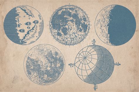Vintage Astronomy Illustrations Graphics Youworkforthem