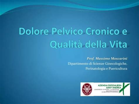 Ppt Dolore Pelvico Cronico E Qualit Della Vita Powerpoint