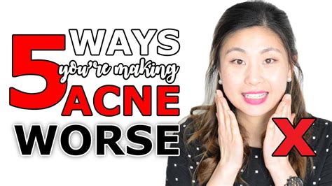 Why Your Acne Gets Worse And What To Do About It Acne Prone And