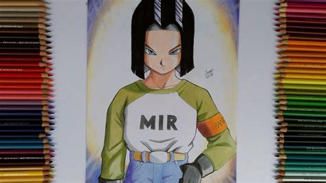 Yamchanpuar Drawing Dragon Ball Z Android 17 Android 17 Power