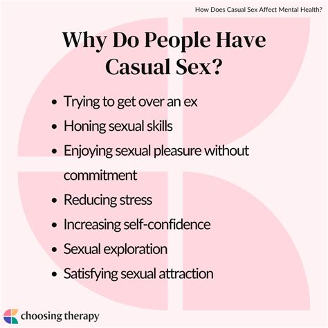 Casual Sex Impact On Mental Health