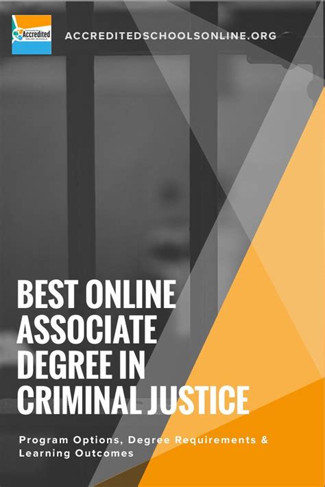 Best Online Associate Degree In Criminal Justice Accredited Schools
