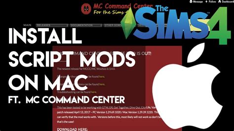 The sims 4 community is great at adding their own spice to the game, including wacky mods. HOW TO: Install Sims 4 Script Mods(MC Command Center) on a ...