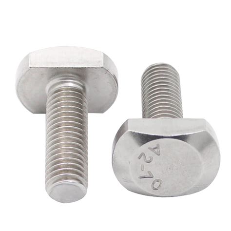 T Bolts For Slot Stainless Steel 304 Wkooa