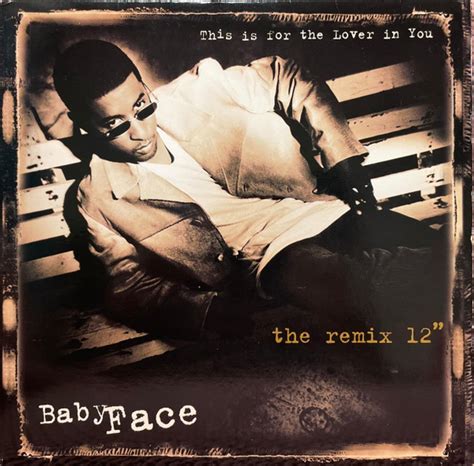 Cd Babyface The Day 1996 This Is For The Lover In You Talk Save Money