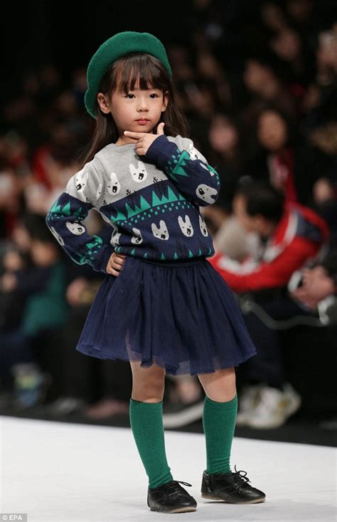 Children Showcase Their Modelling Credentials On The Catwalk At China