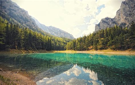 Der anteil österreichs ist aber klein, nur gut 10. Der Grüne See - Traumsee mitten in Österreich