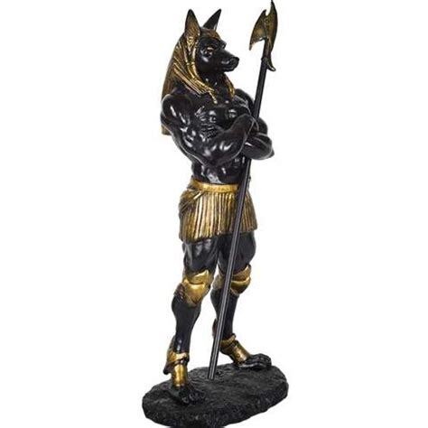 Anubis Dog Headed Egyptian Statue 11 Inch Statue Ancient Egyptian Gods