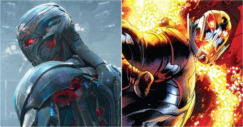 Ultron 10 Differences Between The Mcu Version And The Marvel Comics Version