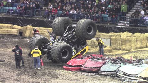 Monster Truck Flips Over Youtube