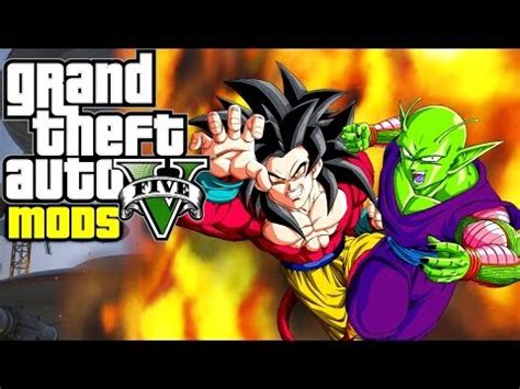 Gta v dragon ball z mod ps4. GTA 5 PC Mods Dragon Ball Z Piccolo DBZ Funny Moments GTA V Mod Goku SSJ4 vs Alien Zombie ...