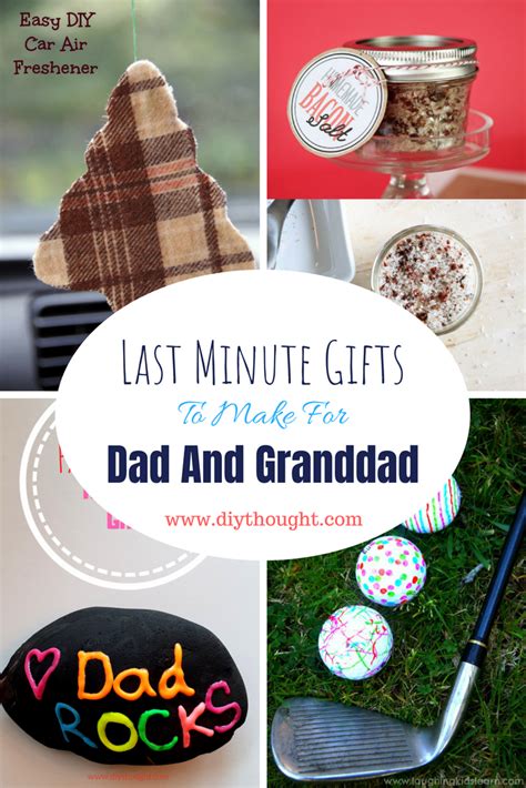 By annie o'sullivan and jamie ballard 7 Last Minute Gifts To Make For Dad And Granddad - diy ...