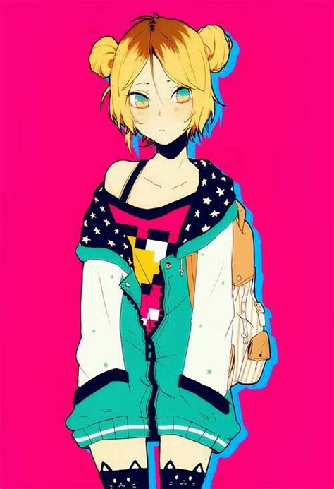 Band tees & vintage shirts. Fem kenma "I liked her outfit so much~♥♥" | Kenma kozume ...