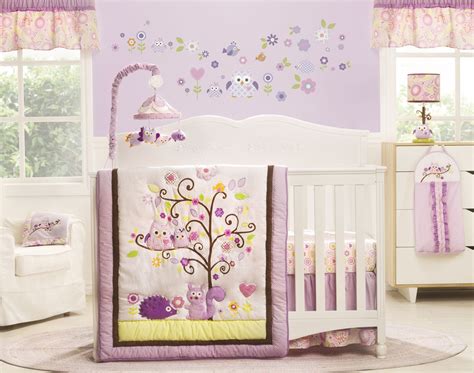 Owl Blossom Bedding Set | Crib bedding girl, Owl crib bedding, Aqua crib bedding