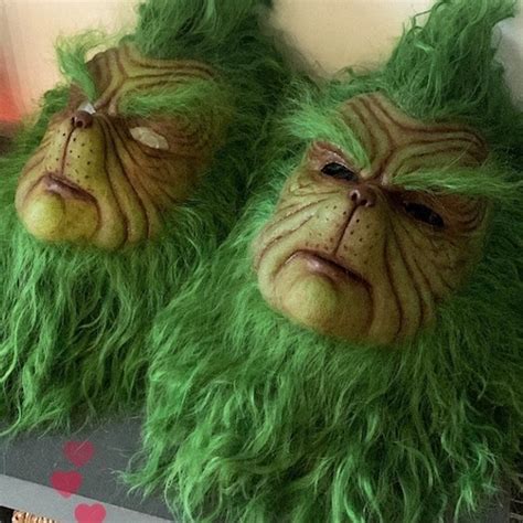 The Grinch Latex Prosthetic Grinch Costume Latex Mask Etsy Uk