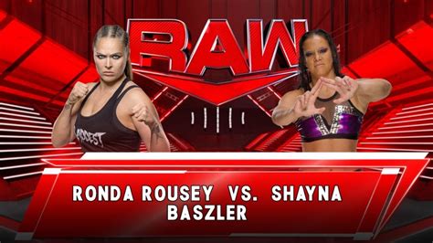 Full Match Ronda Rousey Vs Shayna Baszler Wwe 2k23 Youtube