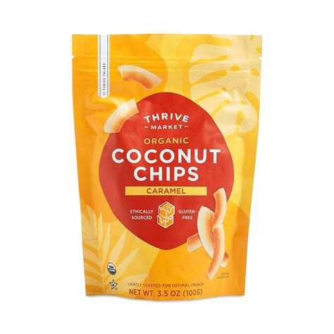 Organic Coconut Chips Caramel Thrive Market