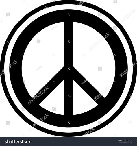 Peace Sign Vector Isolated 147002774 Shutterstock