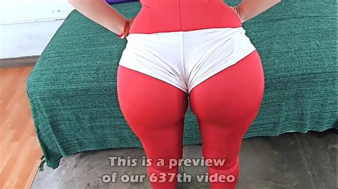 huge ass super round and tiny waist perfection plus cameltoe in tight spandex bodysuit xxx