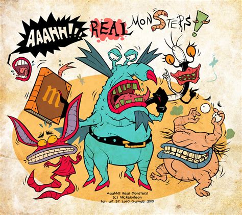 Gif nickelodeon pixel art aaahh real monsters krumm ickis oblina. Real Monsters by Garvals on DeviantArt