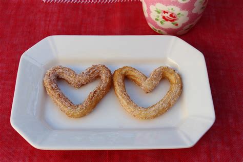 Mardefiesta Churros en forma de corazón