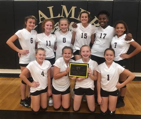 Mildred 7th Grade Volleyball Team Wins District Tournament Sports