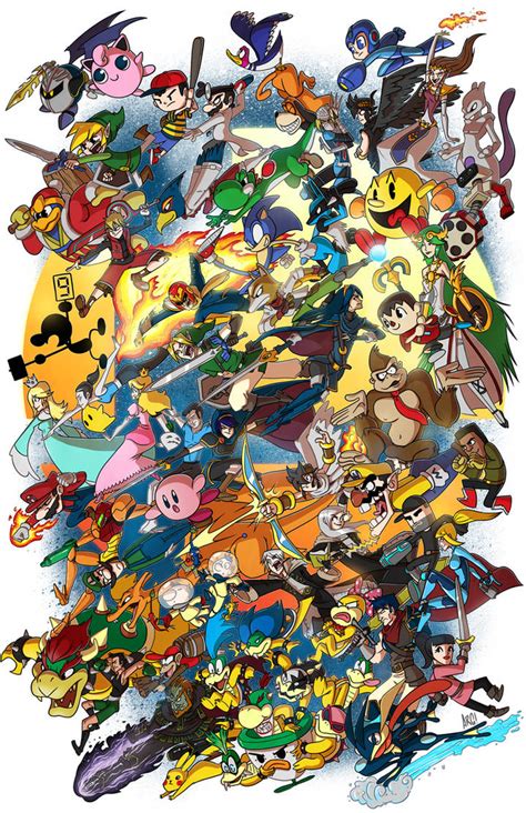 Super Smash Bros! by IAMARG on DeviantArt