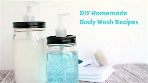 Diy Homemade Body Wash Recipes